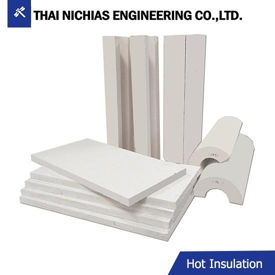 วัสดุหุ้มฉนวน ไทย นิชิอัส เอ็นจิเนียริ่ง  - จำหน่ายฉนวนแคลเซียม Calcium Silicate